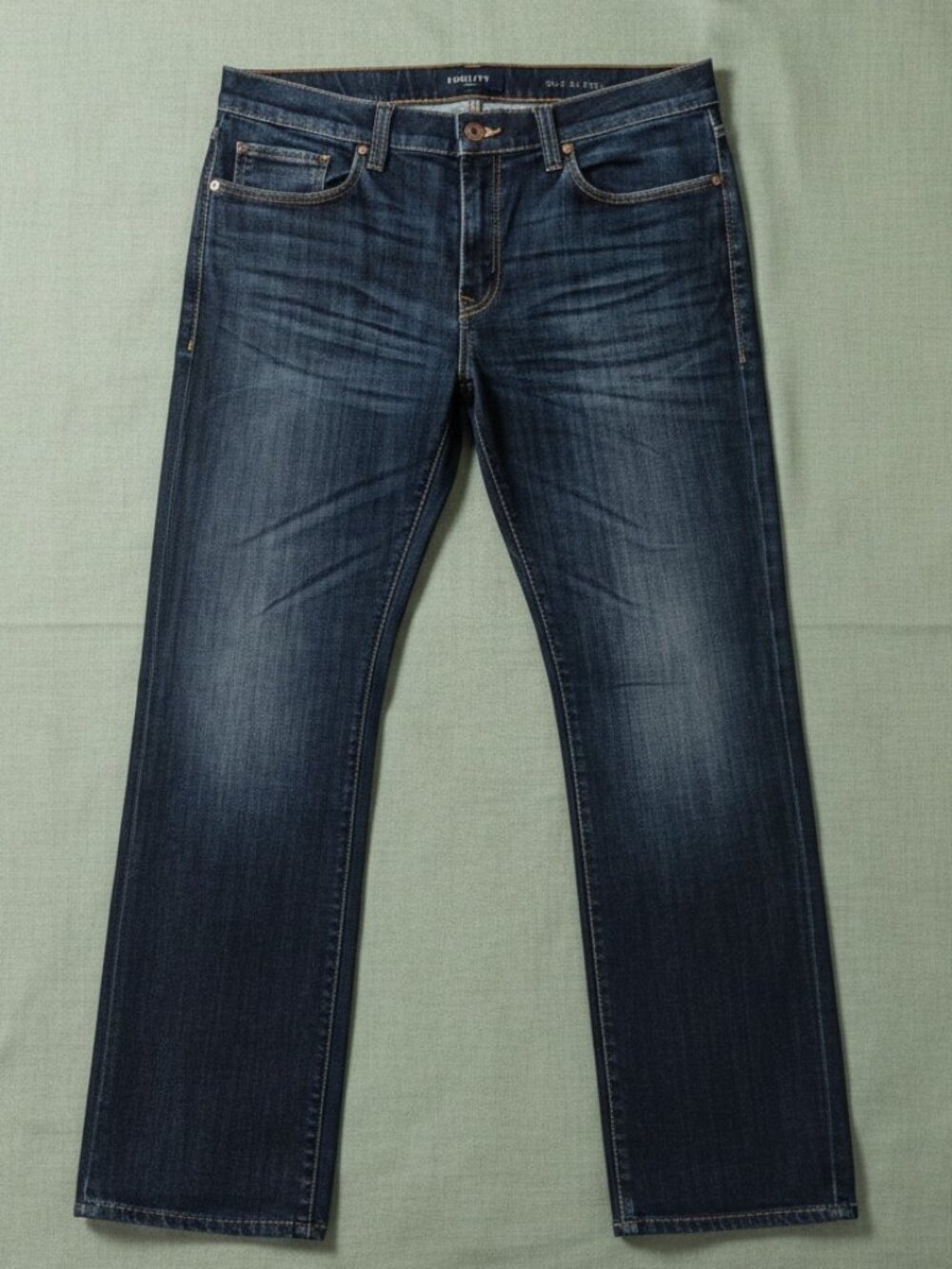 Fidelity Denim 50-11 Vermont Used Rinse Straight Leg Jeans Size 34